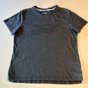 REl women’s Dreamers Wandering Movers Shakers Willy Wonka Gray Graphic T-Shirt